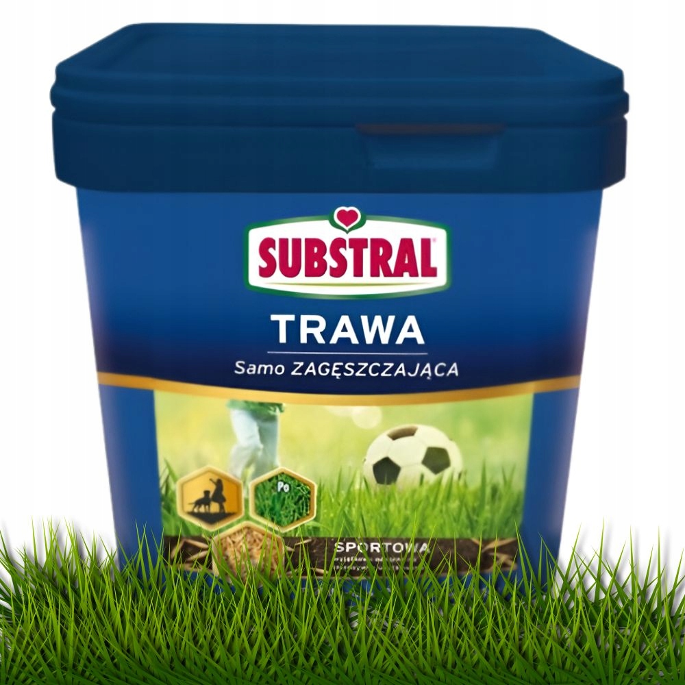 SUBSTRAL Trawa SPORTOWA Samozagęszczająca na Intensywne Użytkowanie 5kg
