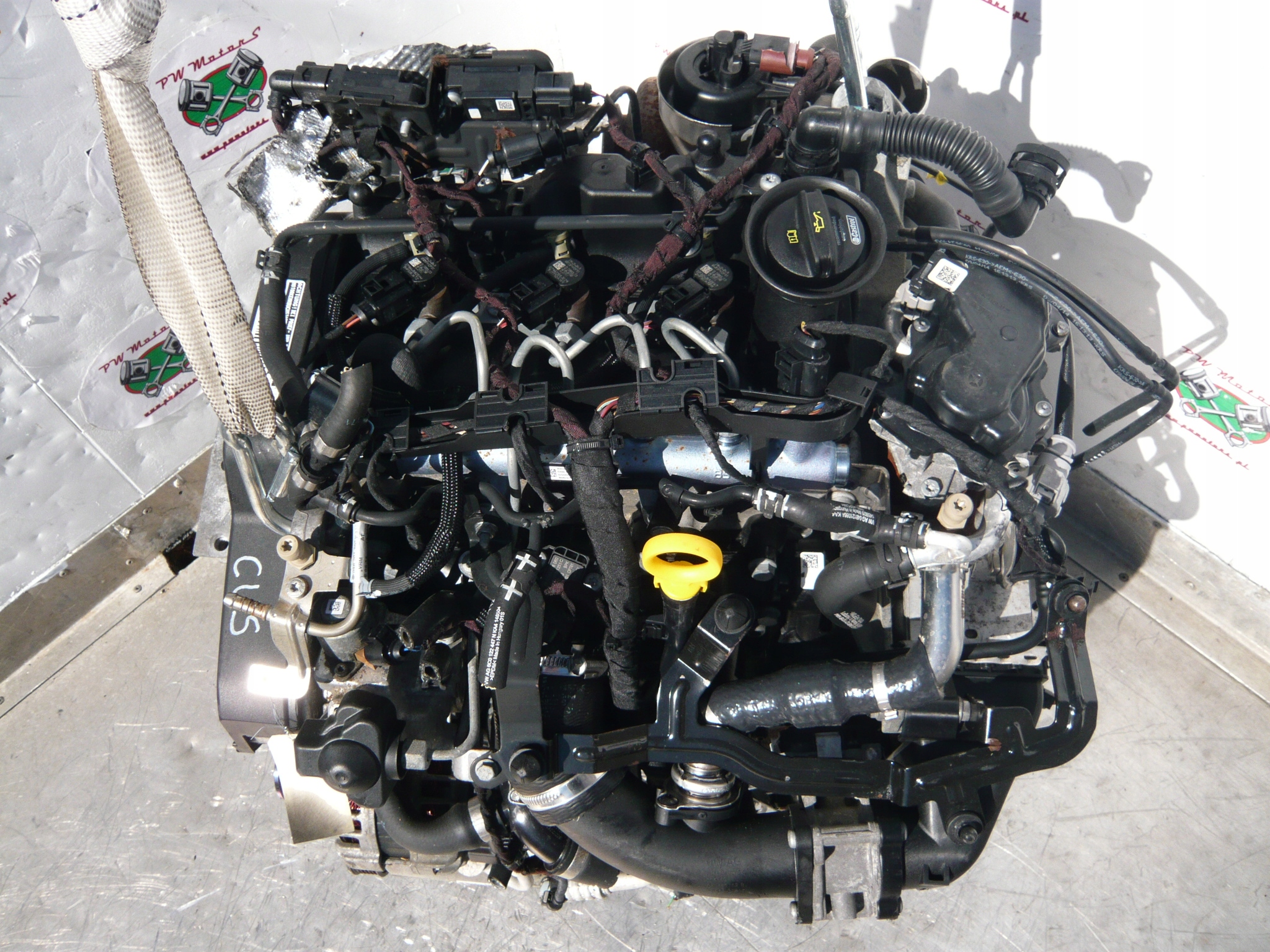 Двигатель polo 1.4 tdi 2014 год 128tys km