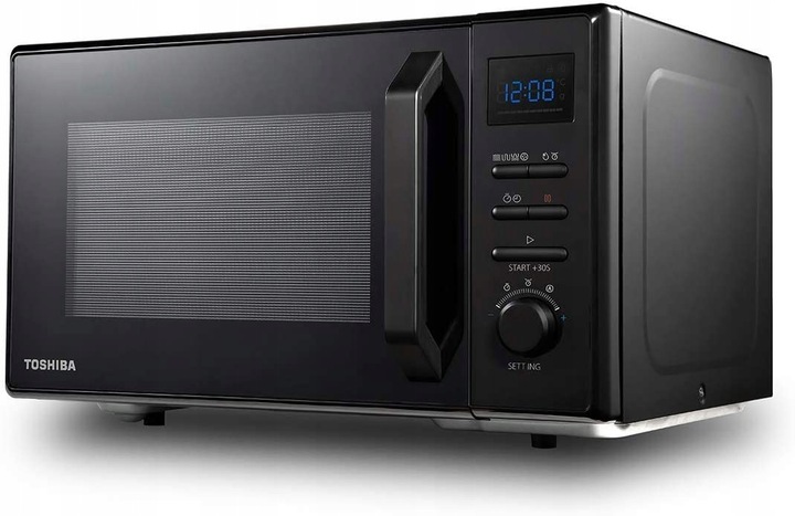 Kuchenka mikrofalowa z Grillem 25l TOSHIBA MW2-AC25TF Mikrofalówka Model MW2-AC25TF (BK)