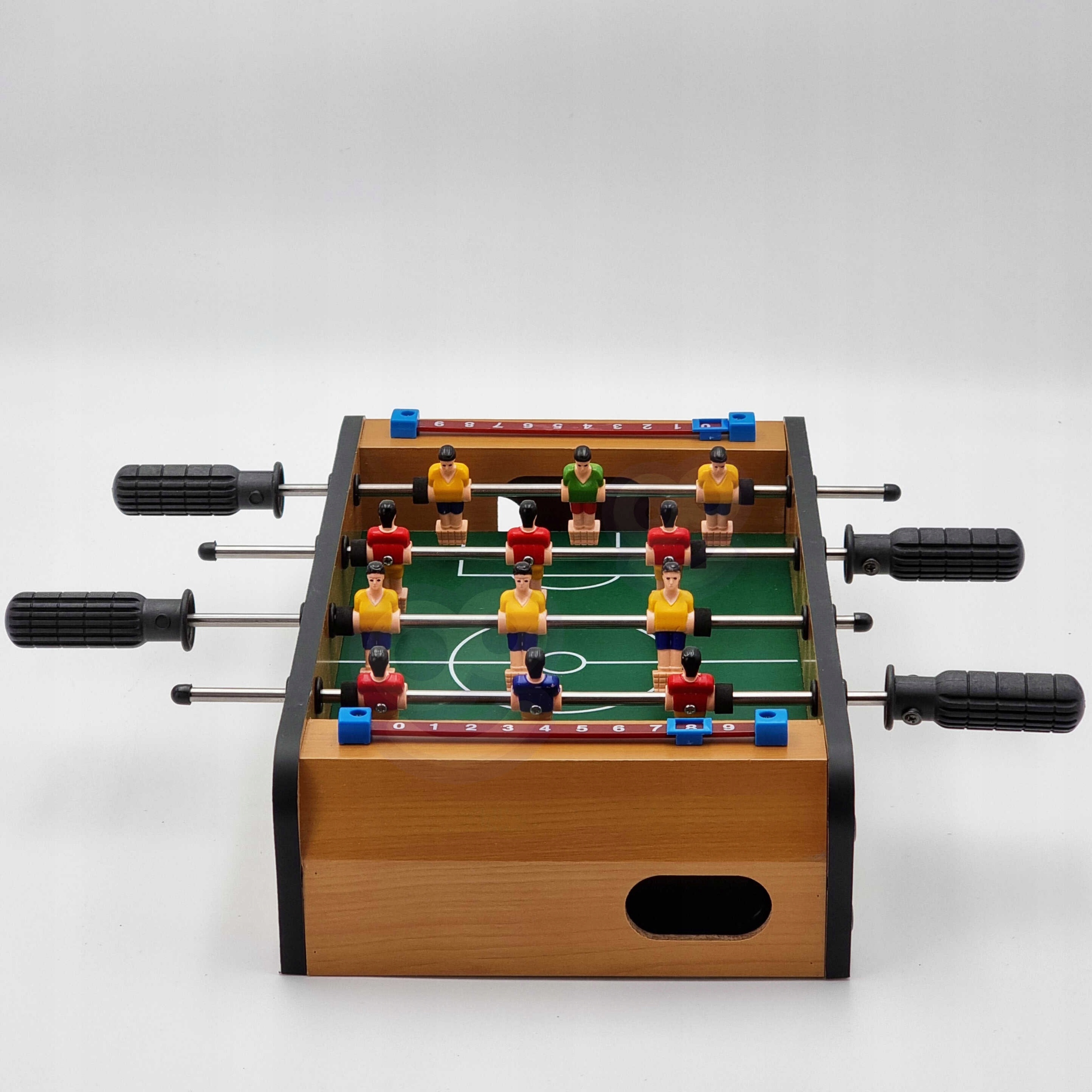 PIŁKARZYKI STOŁOWE MINI GRA STÓŁ PIŁKARSKI WOOPIE Materiał inny