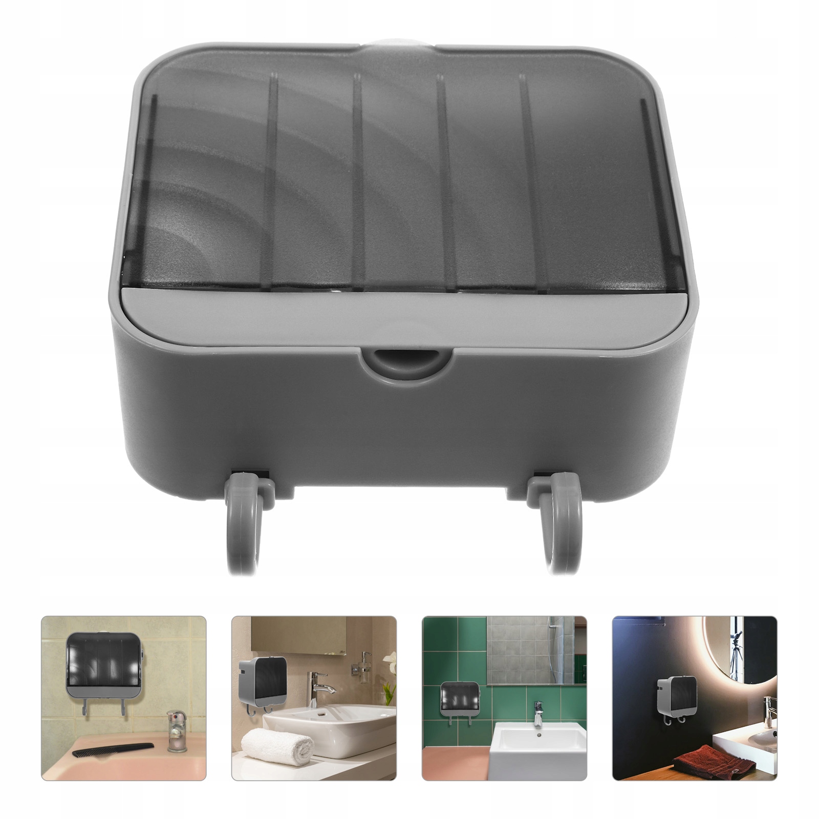 Uchwyt na mydło łazienkowe Montowany na ścianie pojemnik na mydło Model 5165405482133246536