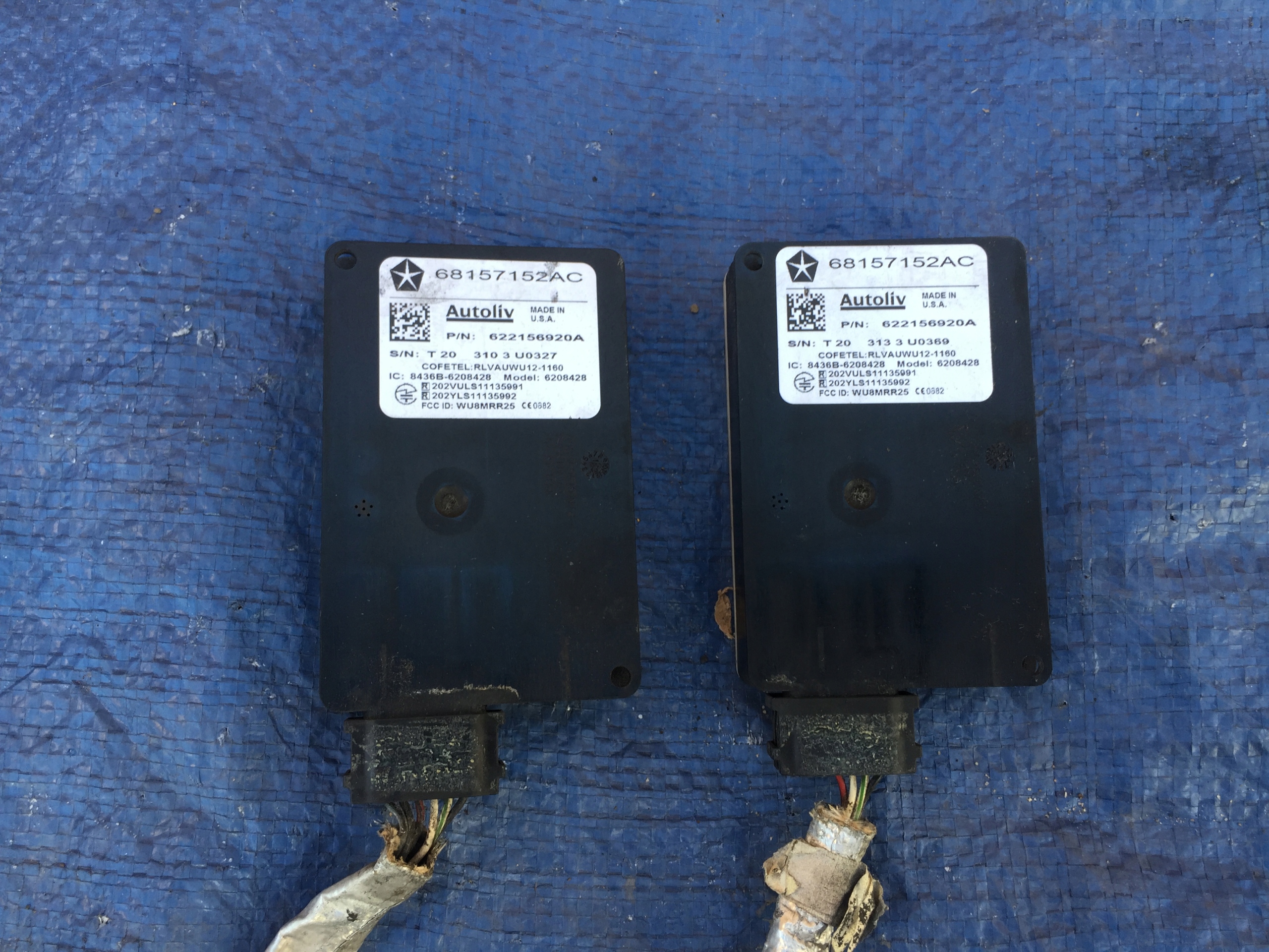 68157152AC - DODGE CHARGER 12 13 14 МОДУЛЬ BLIS SENSOR RADAR