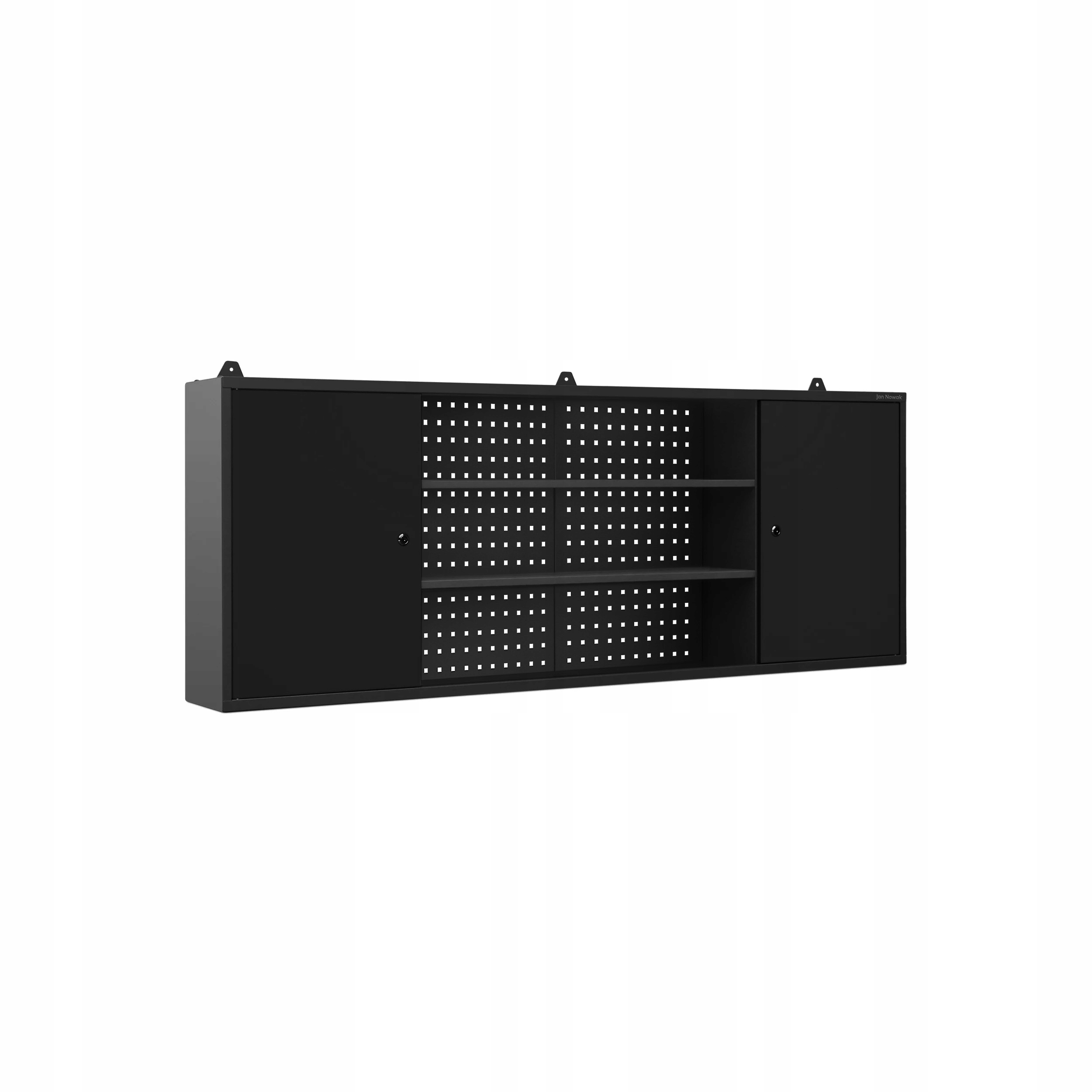 Jan Nowak Závěsná dílenská skříňka na nářadí Leo All Black: Černá