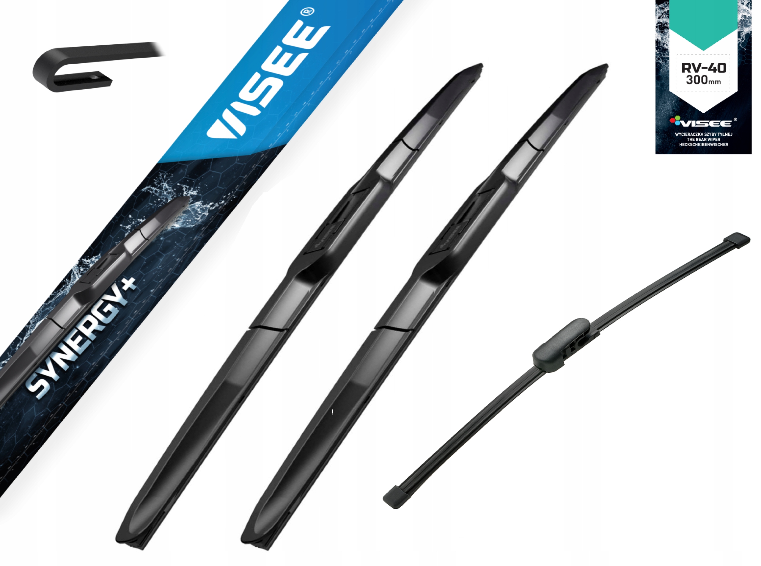 Wycieraczki pióra hybrydowe przód tył do Kia Ceed II Jd 2012-2018