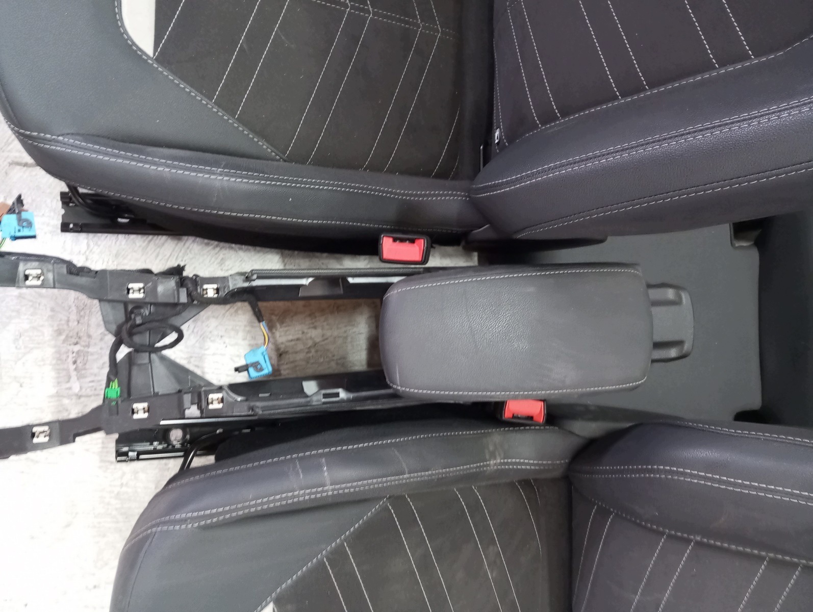upholstery seats pol leather OPEL MOKKA B 23r