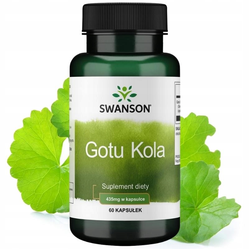 

Swanson Gotu Kola 435MG 60 Kapsułek
