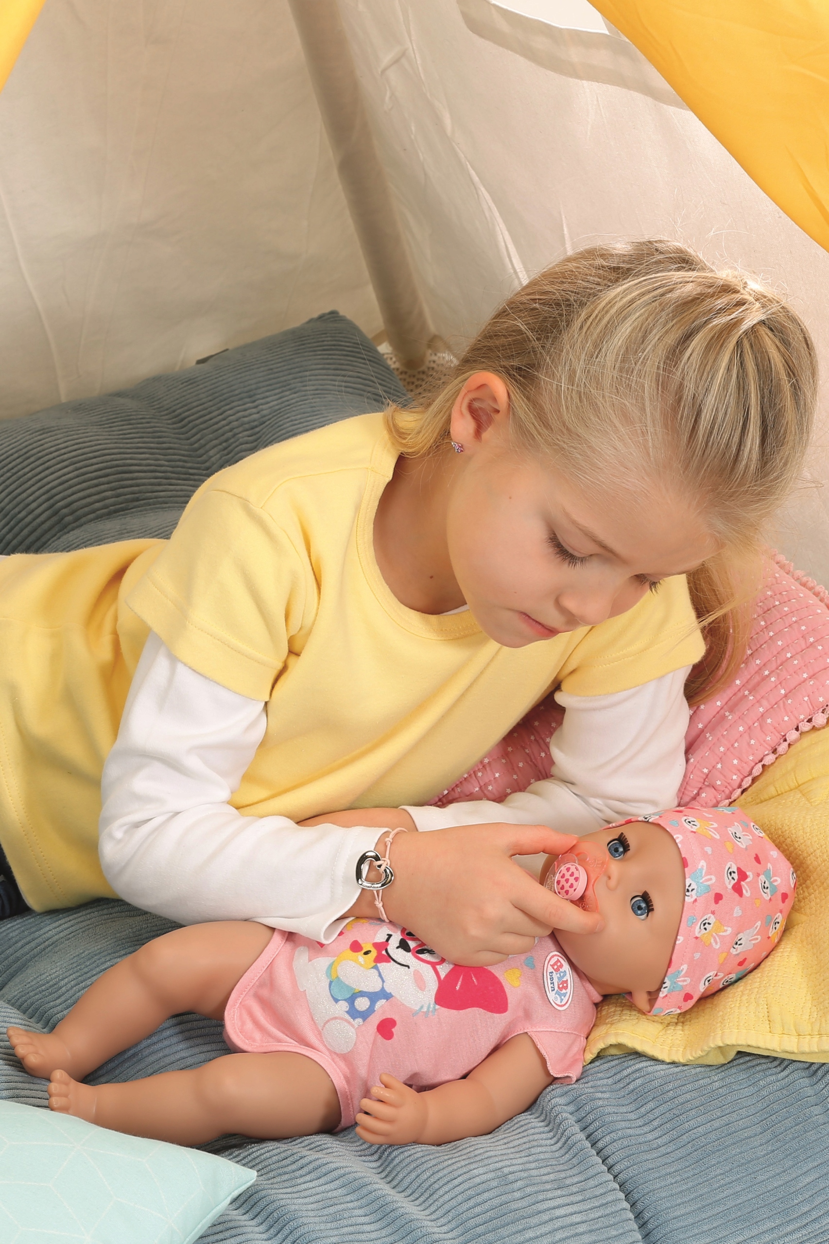 BABY BORN LALKA INTERAKTYWNA MAGIC GIRL 827956 Efekty brak