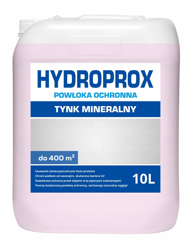 Hydroprox Ochranný Povlak Na Fasádní Omítku – Minerální 10 L