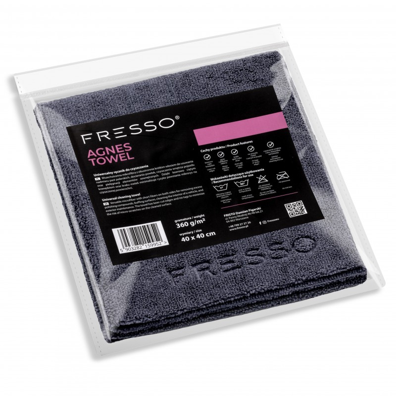 Fresso Agnes Towel Miękka Mikrofibra 40x40cm 360gm