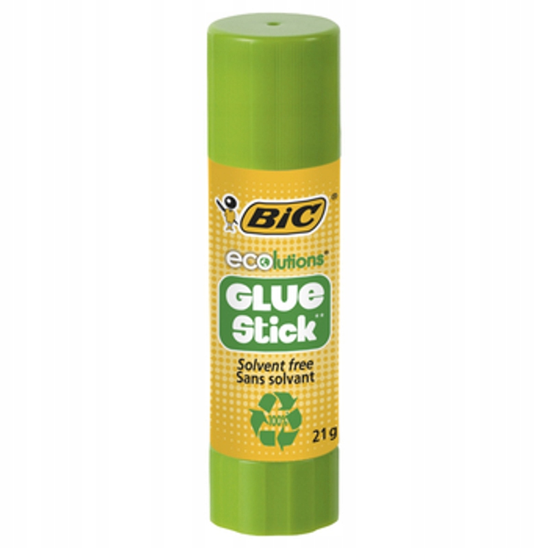 Bic ECOlutions Glue Stick 21g ekologiczny klej w sztyfcie 1 sztuka. Bic Pol