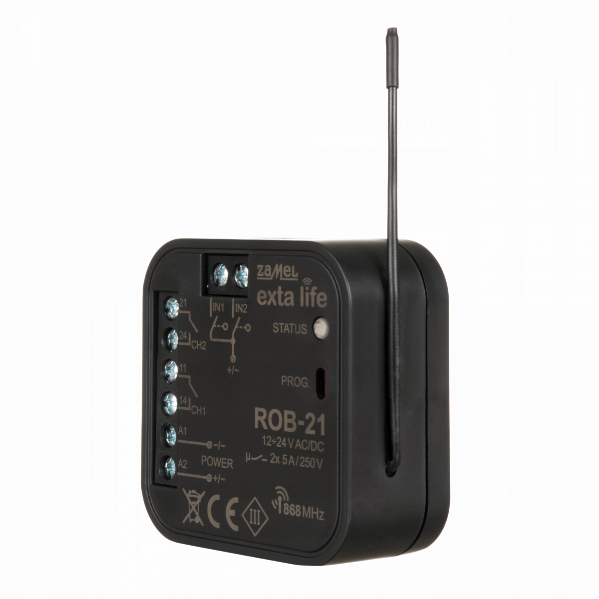

Zamel Life Sterownik Bramowy Radiowy ROB-21/12-24V