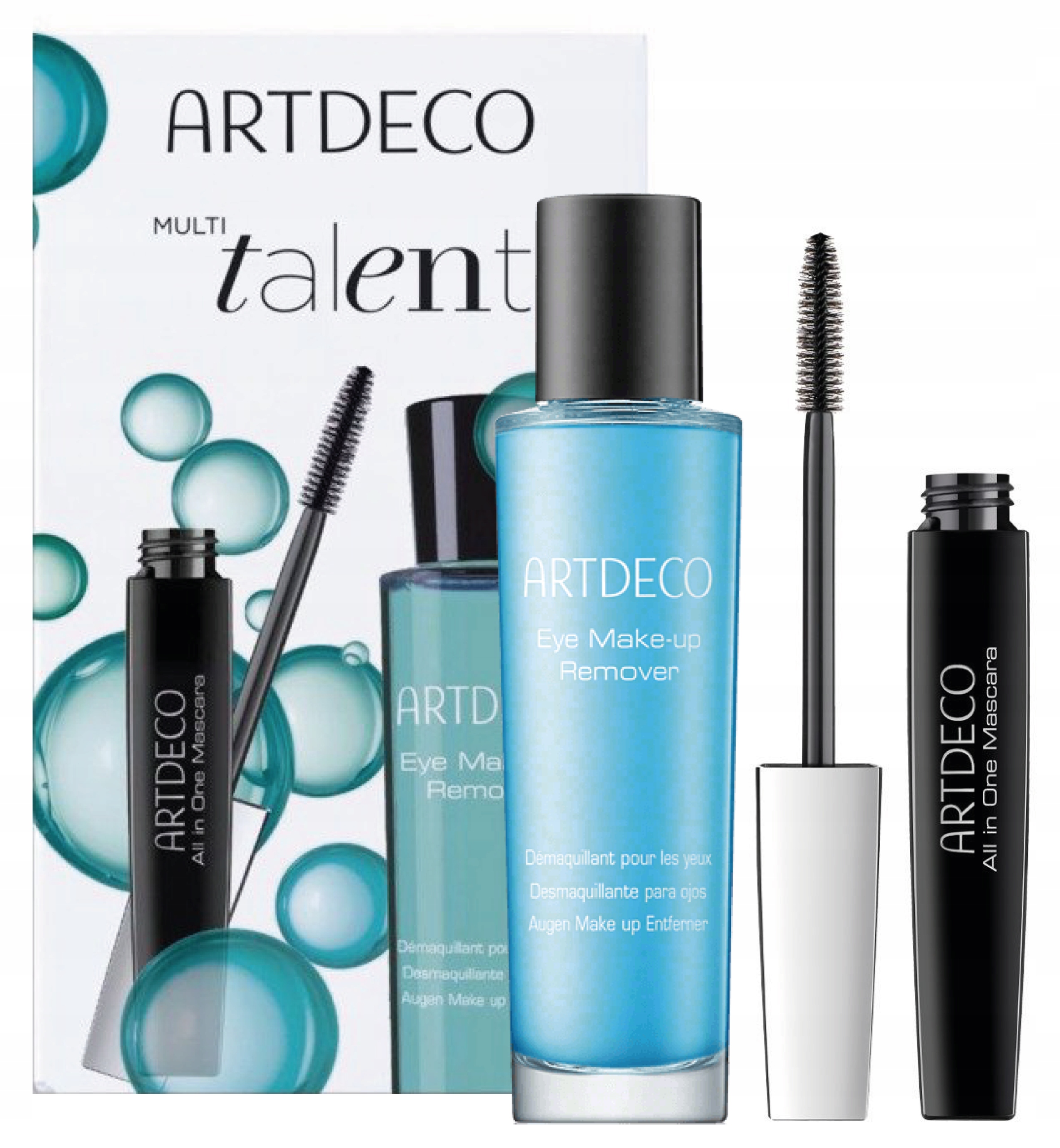 ARTDECO Multi Talent ZESTAW TUSZ + PŁYN DO DEMAKIJAŻU