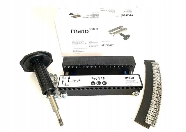 ZAKUWARKA DO PASÓW DO PRAS ROLUJĄCYCH MATO PROFI19 Numer katalogowy części 71410027 , PROFI 19