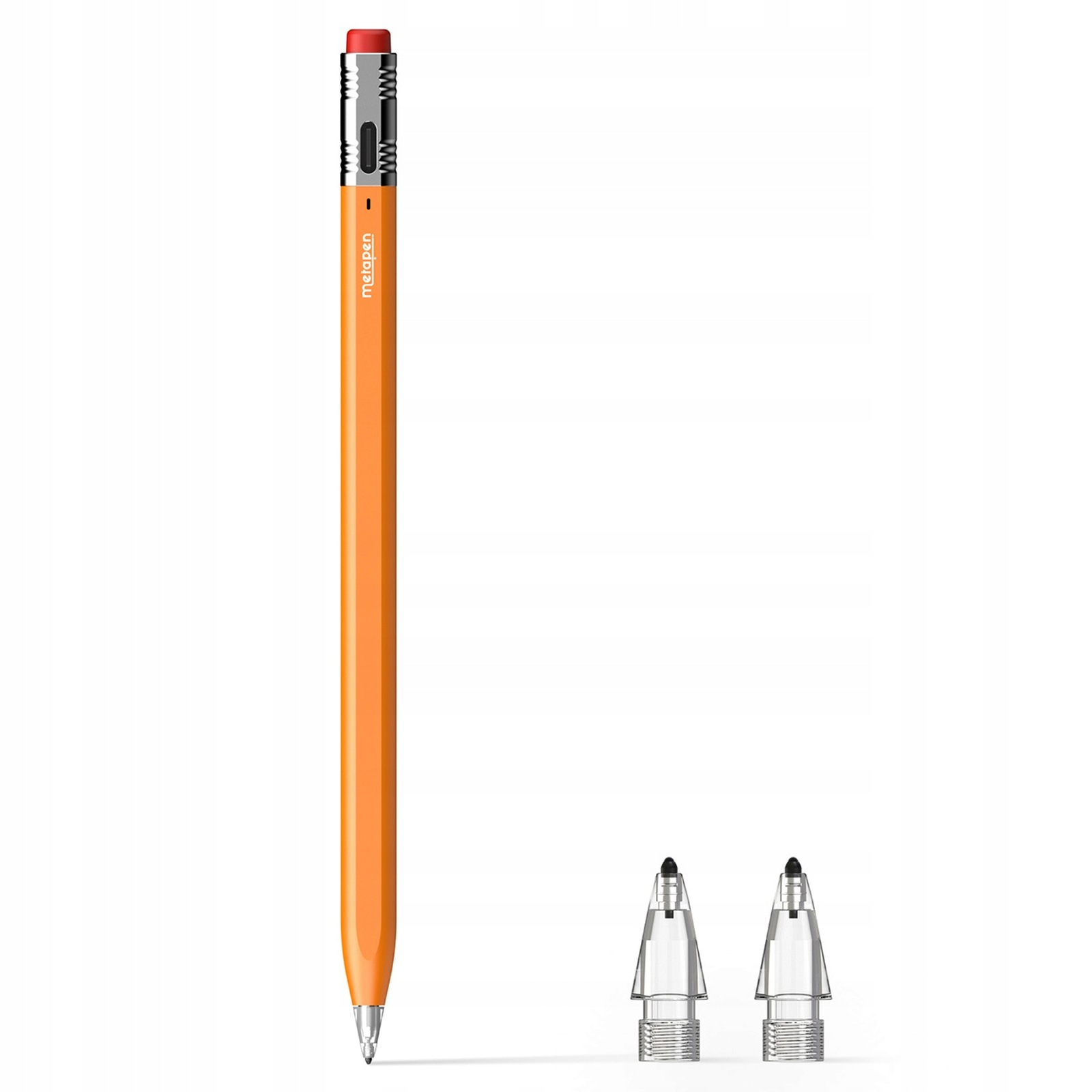 Dotykové Pero pre iPad 3 koncovky Usb-c Pencil Air8 Pro X oranžový