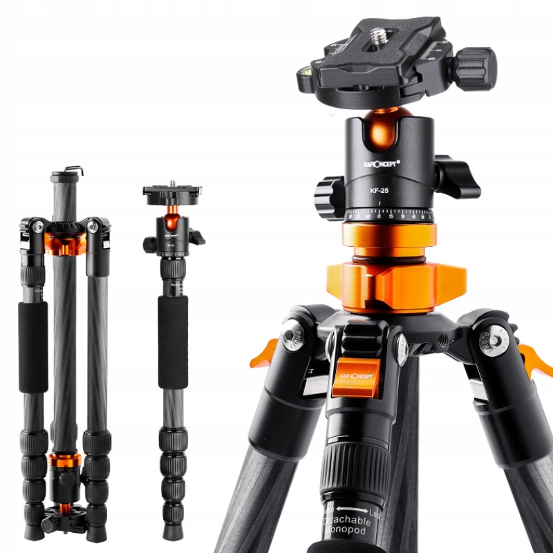 Statyw Fotograficzny 140cm K&f Concept SA225C1