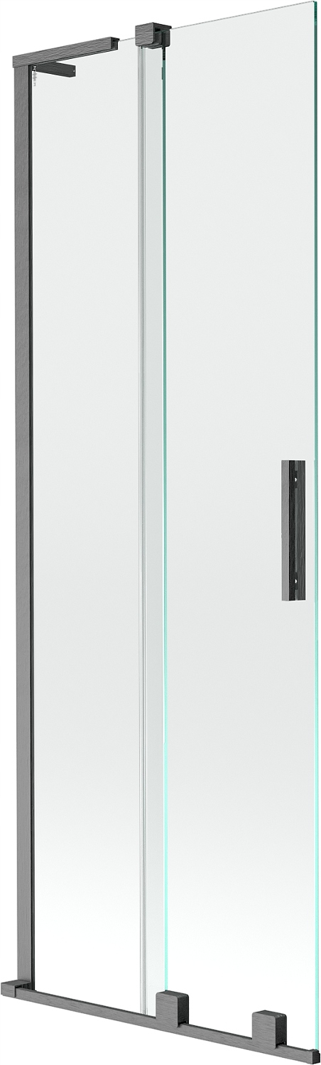 Mexen Velar L, 2dílná posuvná stěna 75x150 cm, transparentní sklo