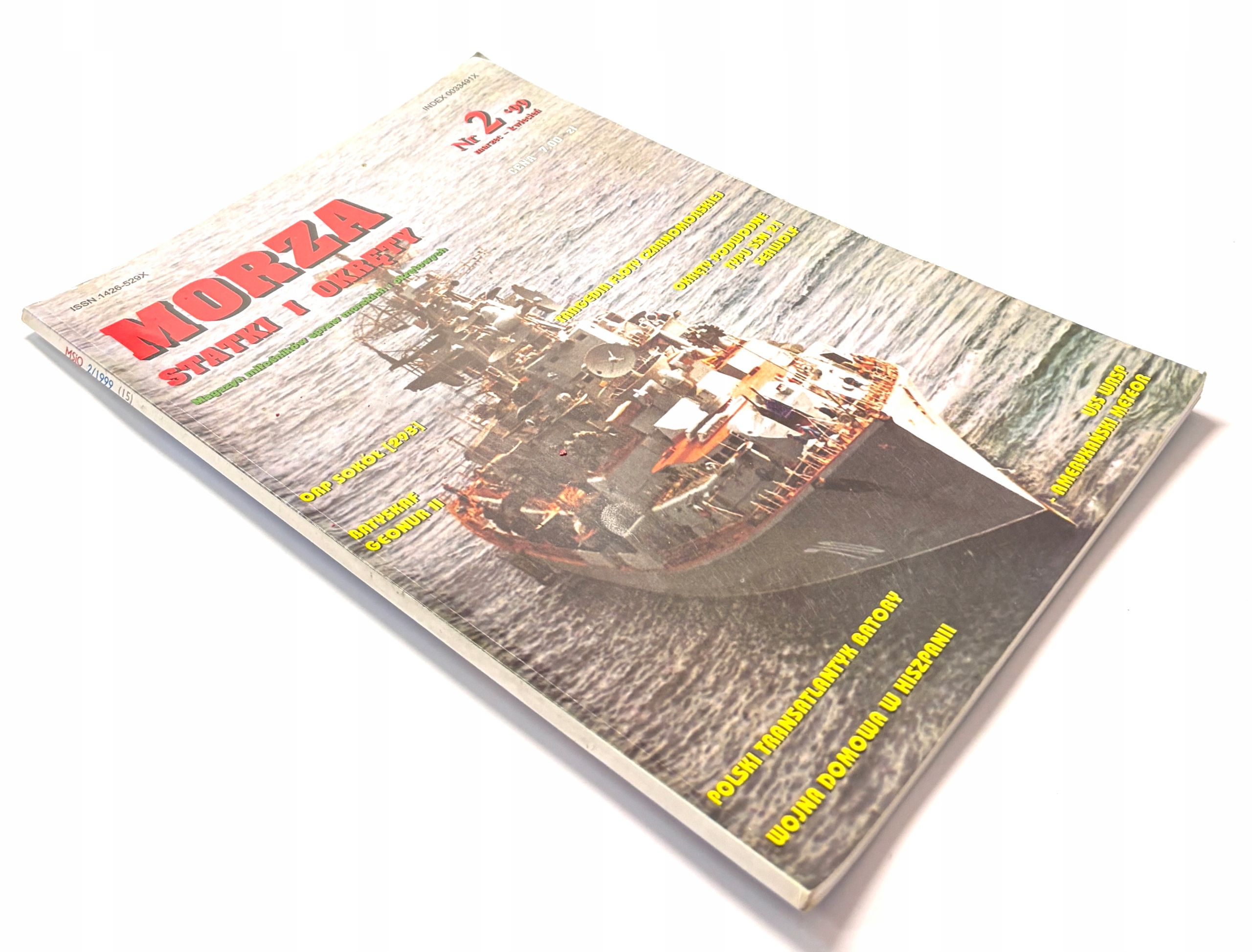 MORZE STATKI I OKRĘTY 2/1999 - PRACA ZBIOROWA