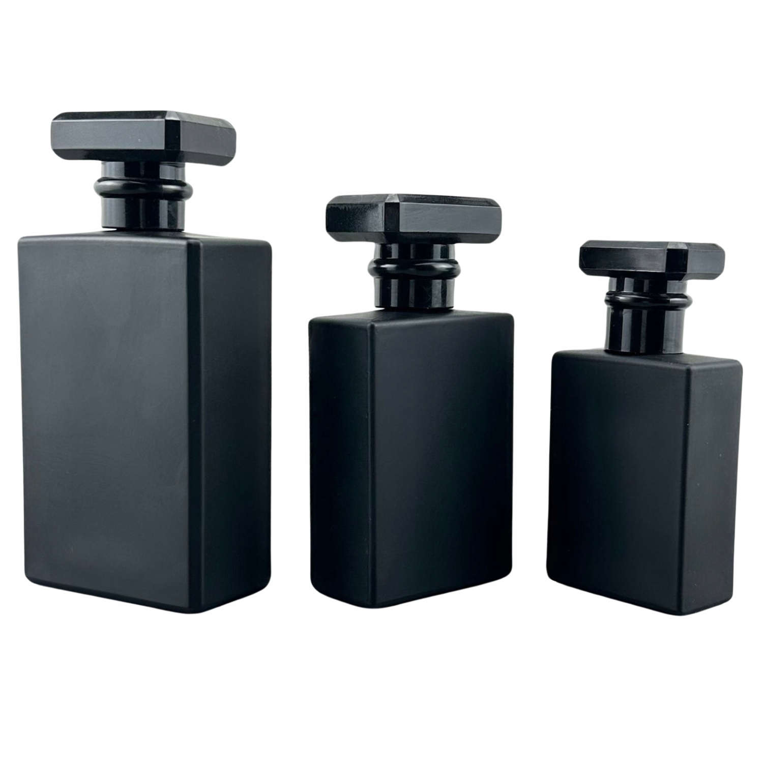 Butelka Na Perfumy z Atomizerem Zakręcanym Flakon Andres Czarny Mat 100ml Rodzaj flakon z atomizerem