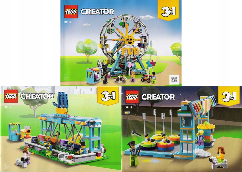 LEGO INSTRUKCJA z zestawu 31119 (450g)