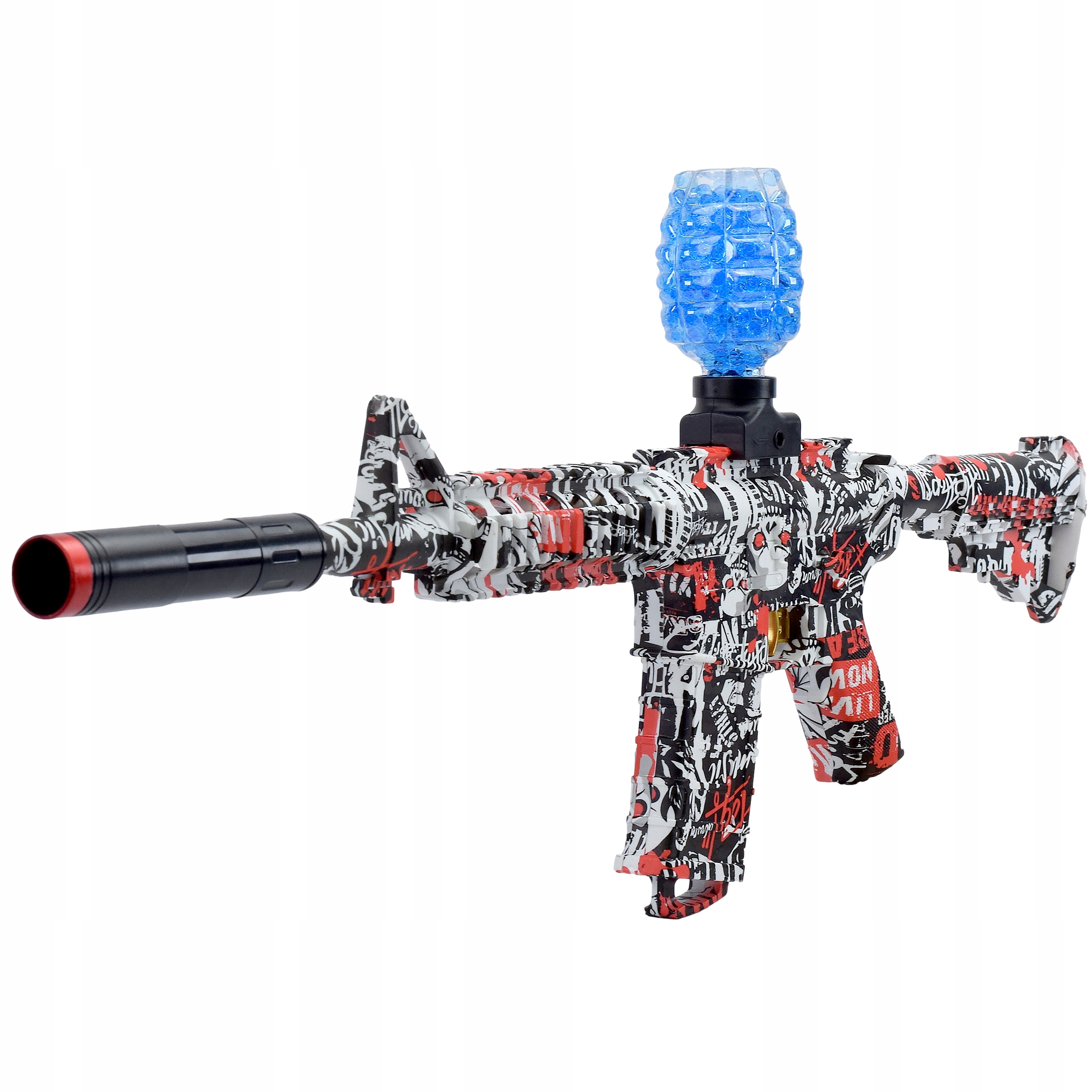 KARABIN AUTOMAT NA KULKI ŻELOWE PISTOLET DUŻY M416 karabin na kuli Wiek dziecka 6 lat +