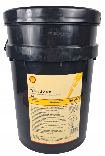 

Shell Tellus S2 VX 46 20L Hvlp HV46