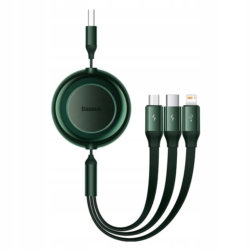 

Kabel Usb 3w1 Baseus microUSB Lightning Usb-c 1.1m