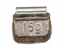 Závaží pro ocelové disky 15 g 100 ks