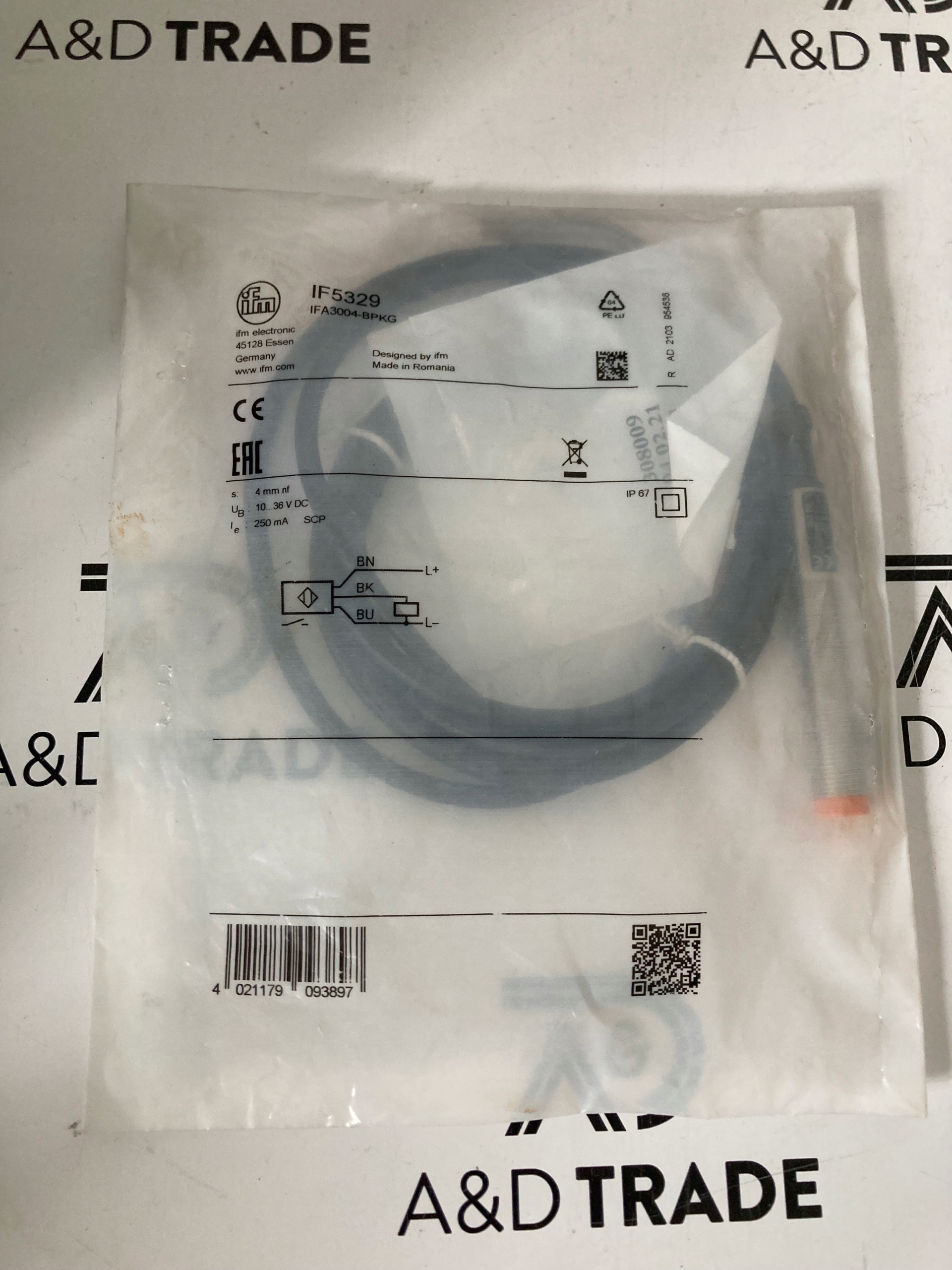 IF5329 IFM, Proximity & Inductive Sensors