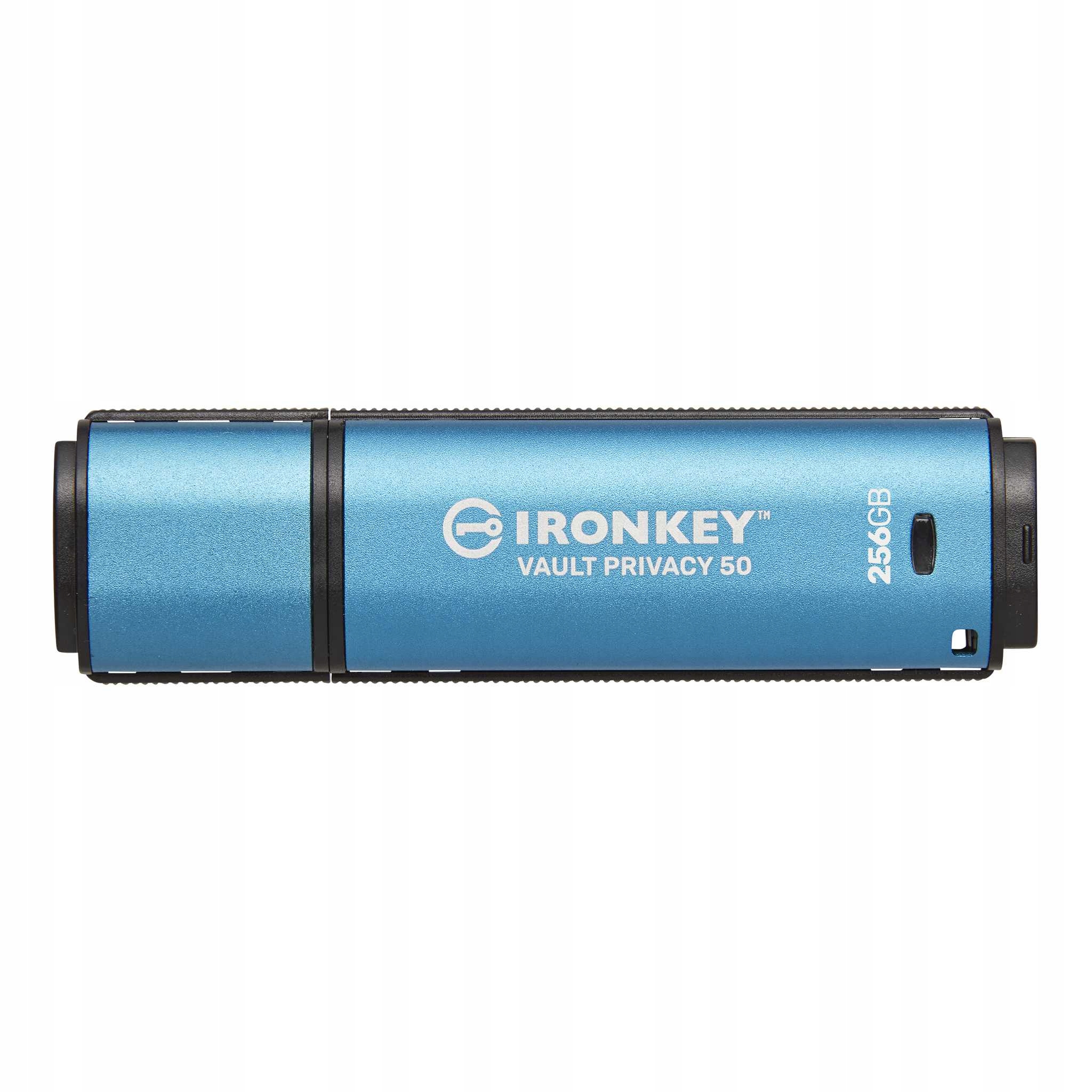 Pendrive Kingston IronKey Vault Privacy 50 256 Gb Usb 3.2 modrý