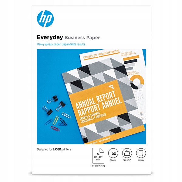 Hp Laser Glossy A4 120g 150 ark. 7MV82A Dwustronny