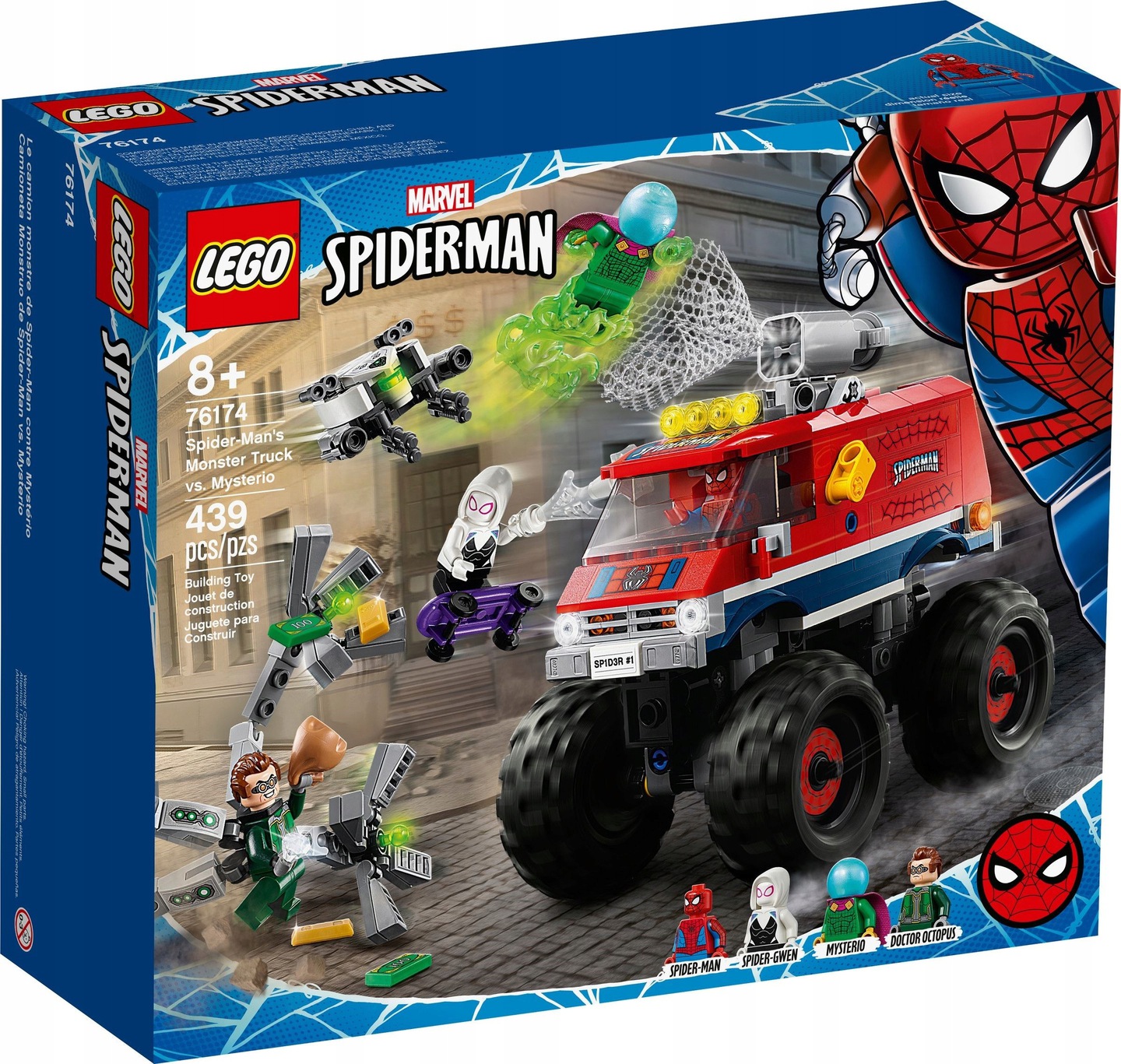 Lego 76174 Heroes Spider-man Monstre Truck