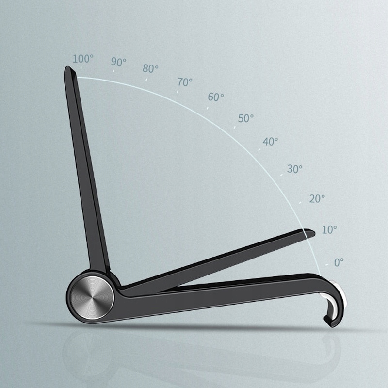 SOLIDNY REGULOWANY SKŁADANY STOJAK UCHWYT PODSTAWKA NA TELEFON POD TABLET Kolor biały