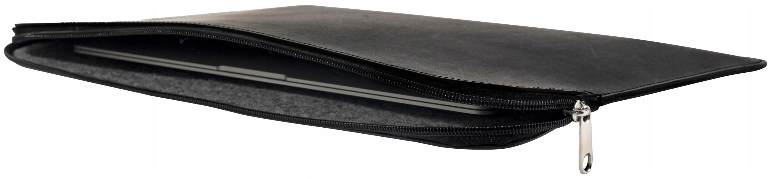 BALTAN Etui skórzane z zamkiem do MacBooka 13-14" czarne — 10