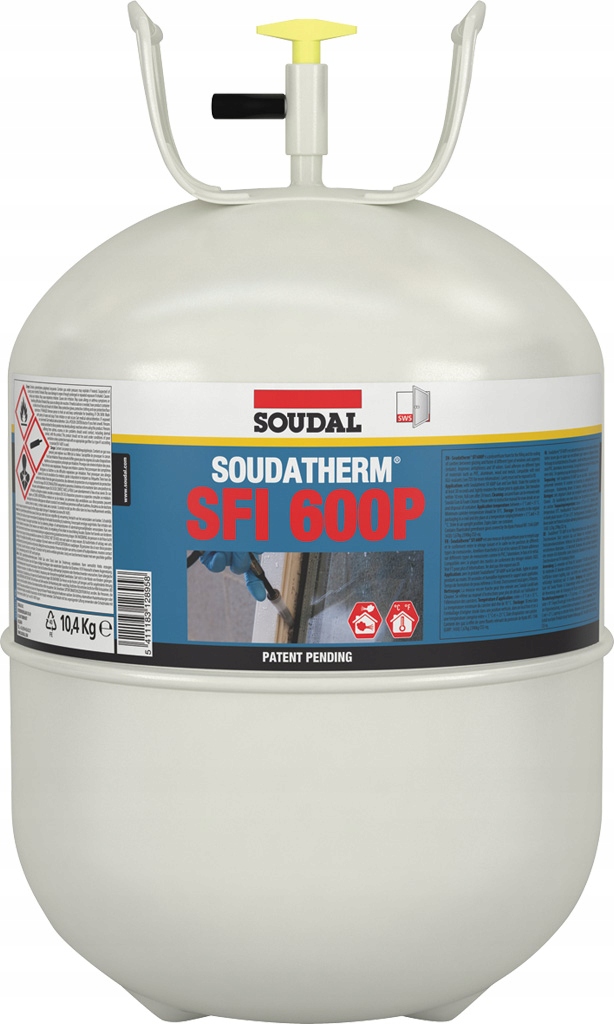 Soudal Soudatherm Sfi 600P Lepicí polyuretanová pěna 10,4 kg