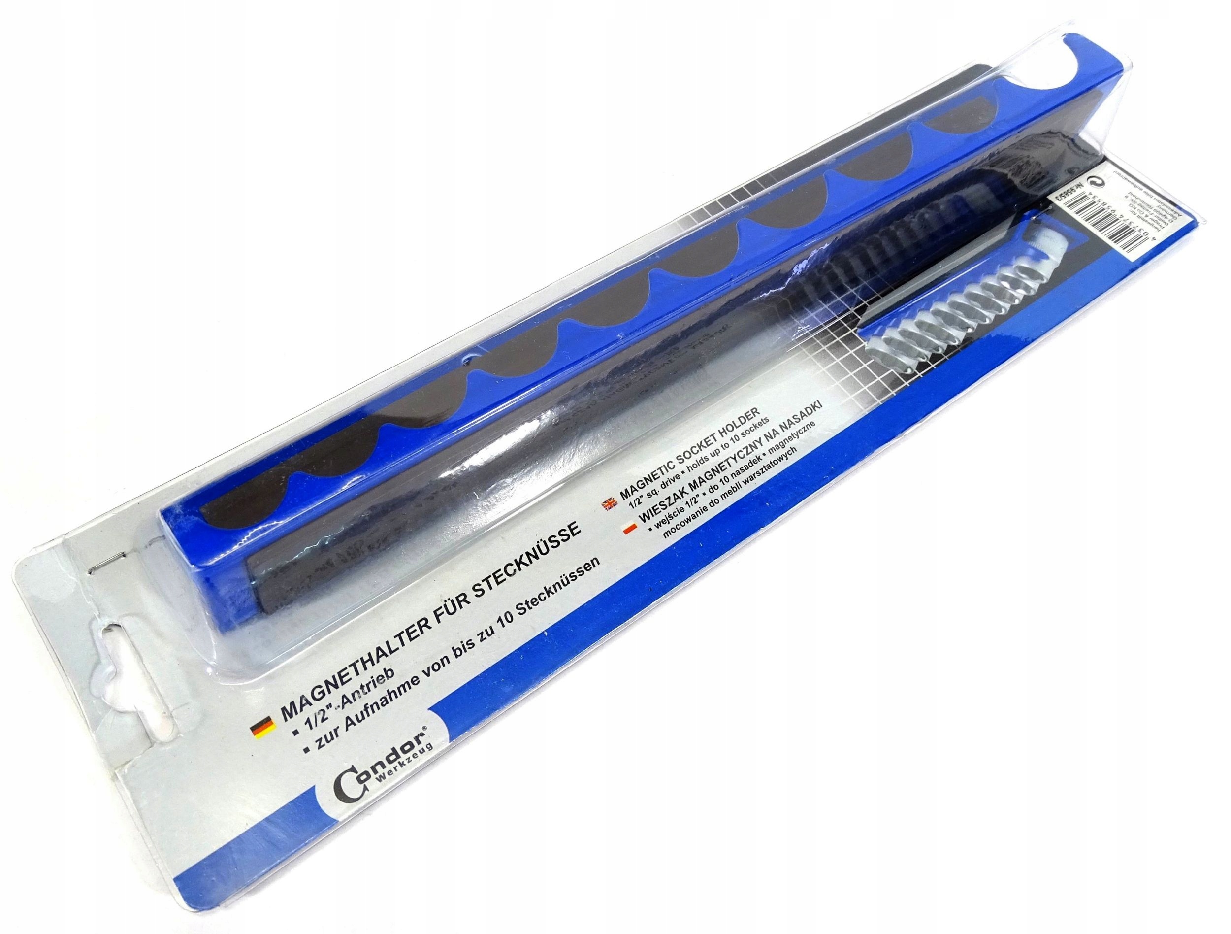 SZYNA MAGNETYCZNA UCHWYT NA NASADKI 3/8 12 KLIPSÓW Producent inny