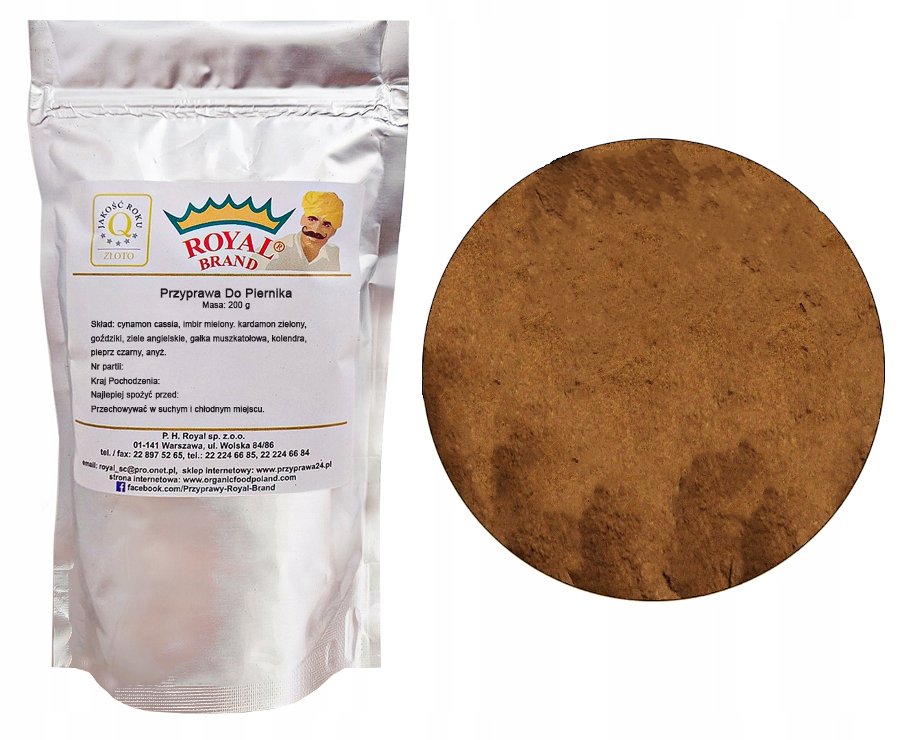 Levně 1 kg Koření na perník Bez Mouky A Cukru Tradiční Kořeněná Výkonná