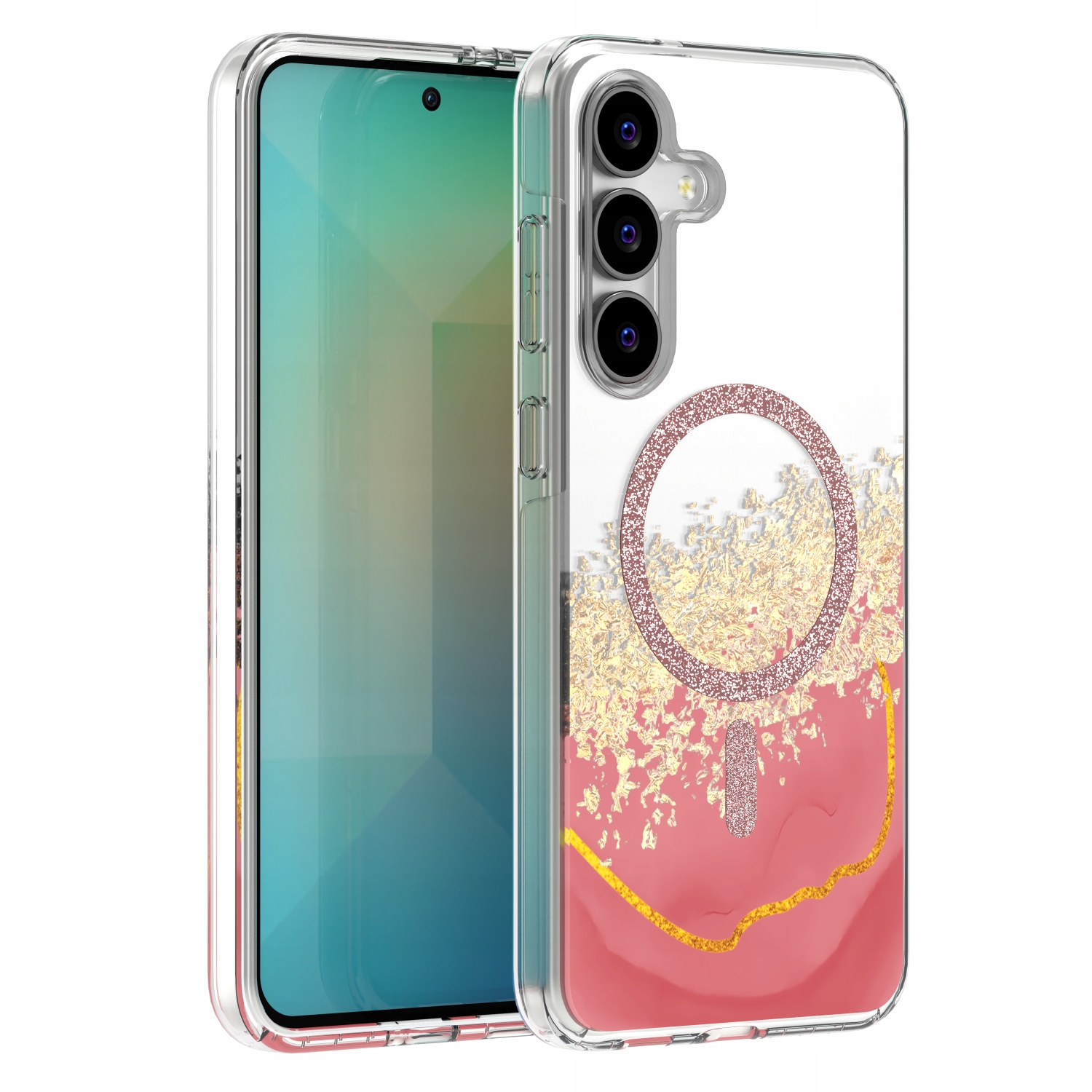Telforceone Etui Nakładka Epoxy Mag Do Samsung Galaxy S25 Fe Ochronne