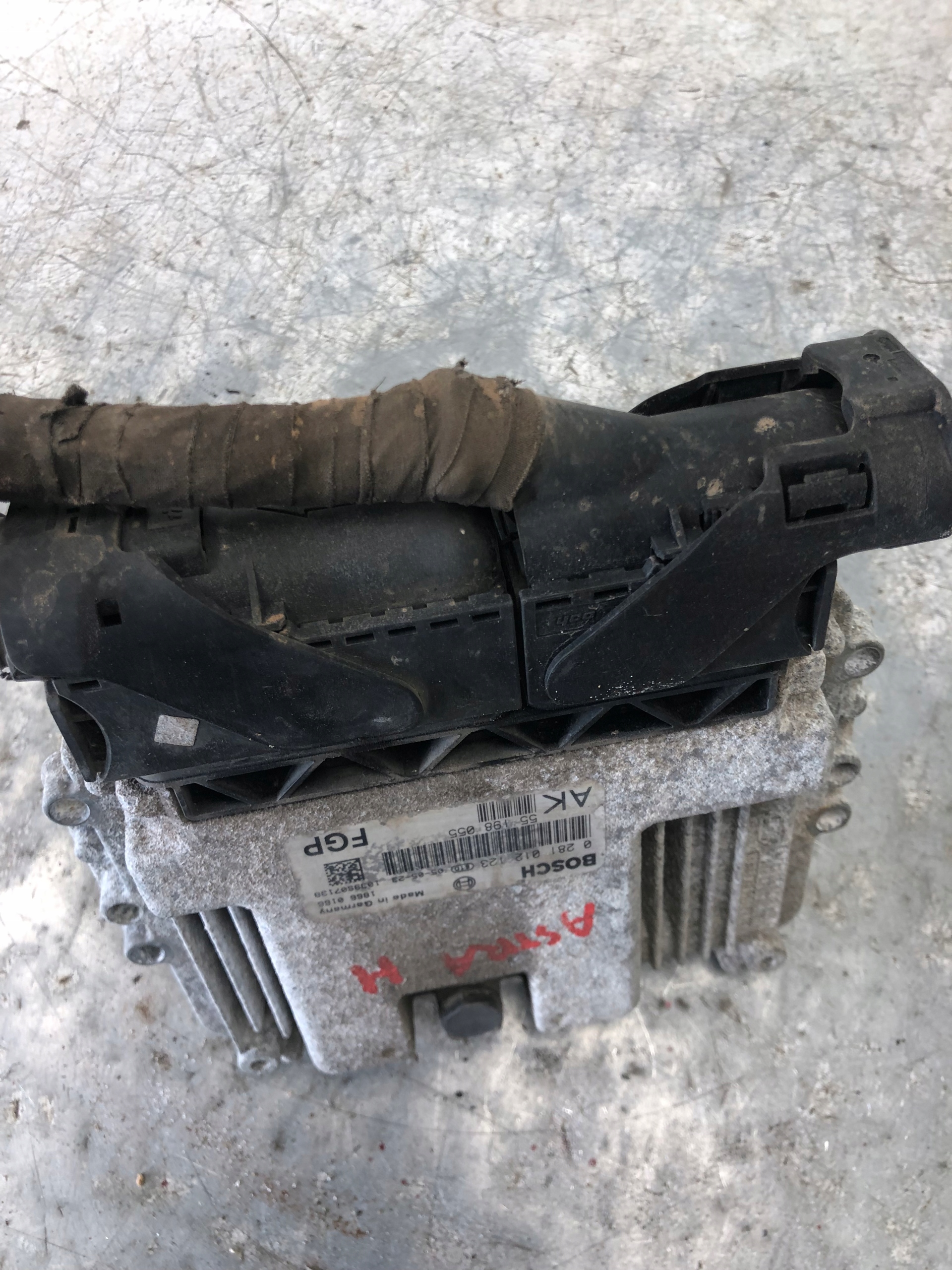computer Motore OPEL ASTRA H 55198055