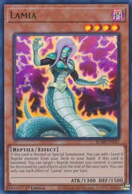 Yu-Gi-Oh! TCG: Lamia (BLMR)