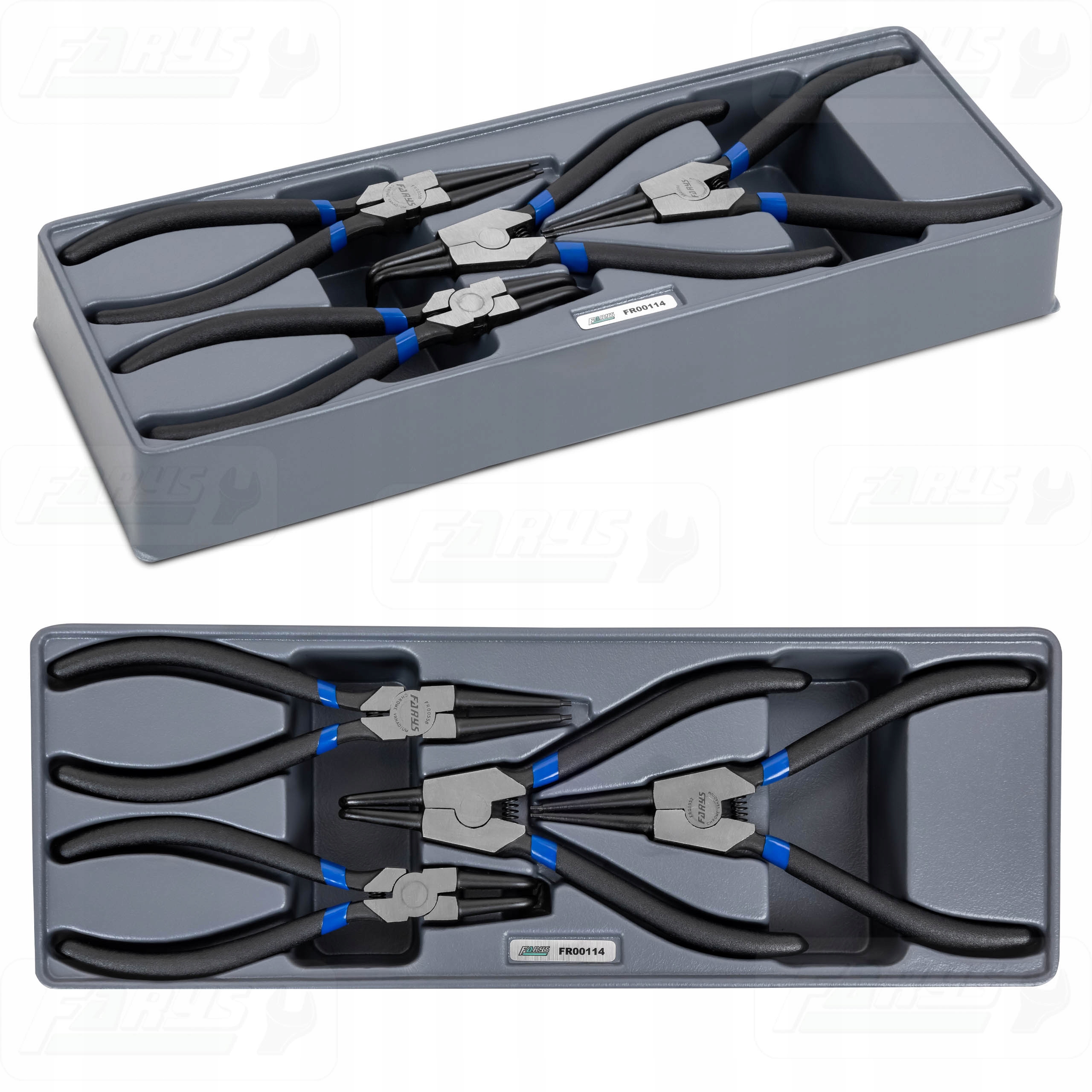 WKŁAD DO SZAFKI WYPOSAŻENIE PREMIUM ZESTAW SZCZYPIEC SEGERA 4el.