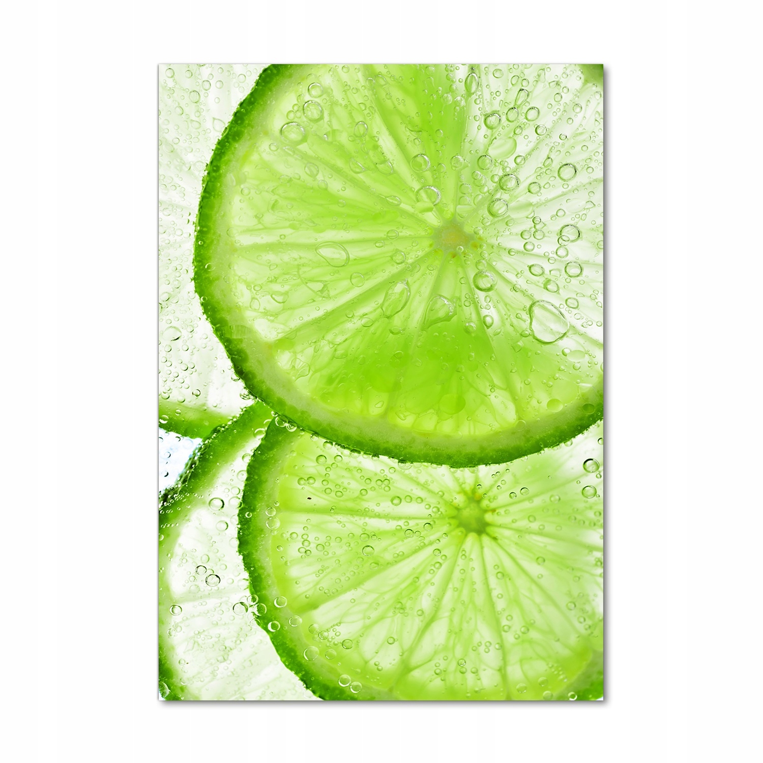 

Foto obraz szkło akrylowe Limonka pod wodą 70x100
