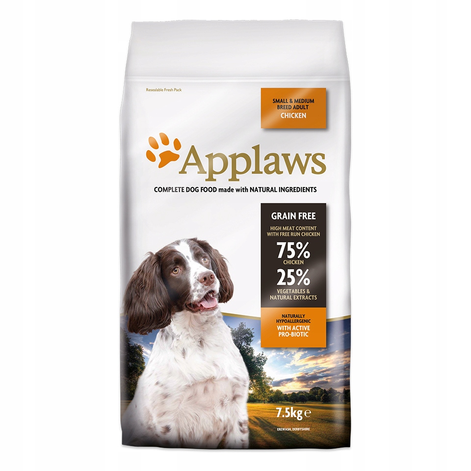Applaws Adult Small Medium Kurczak 7,5KG