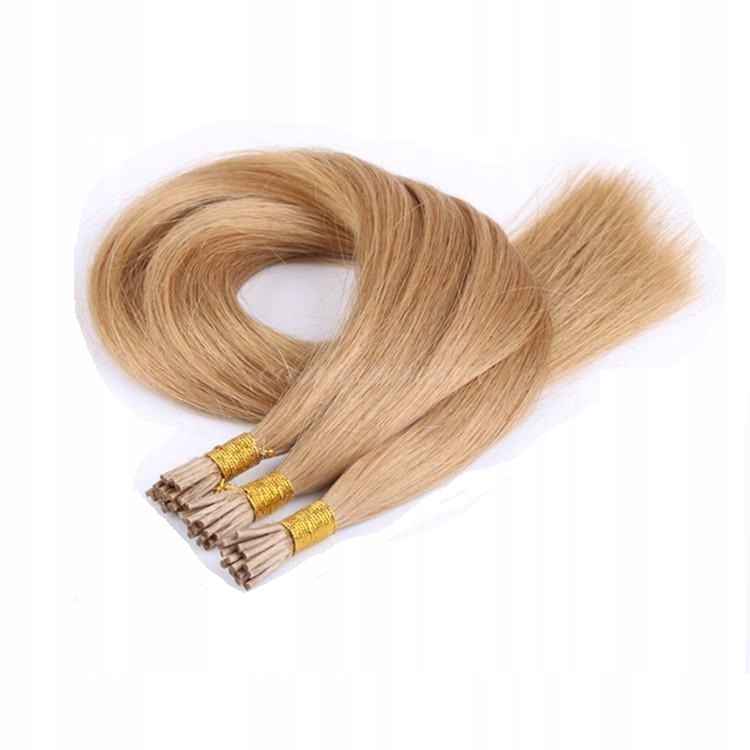 Naturalne Włosy Remy 60cm Grube Pasemka 1g Ringi mikroringi