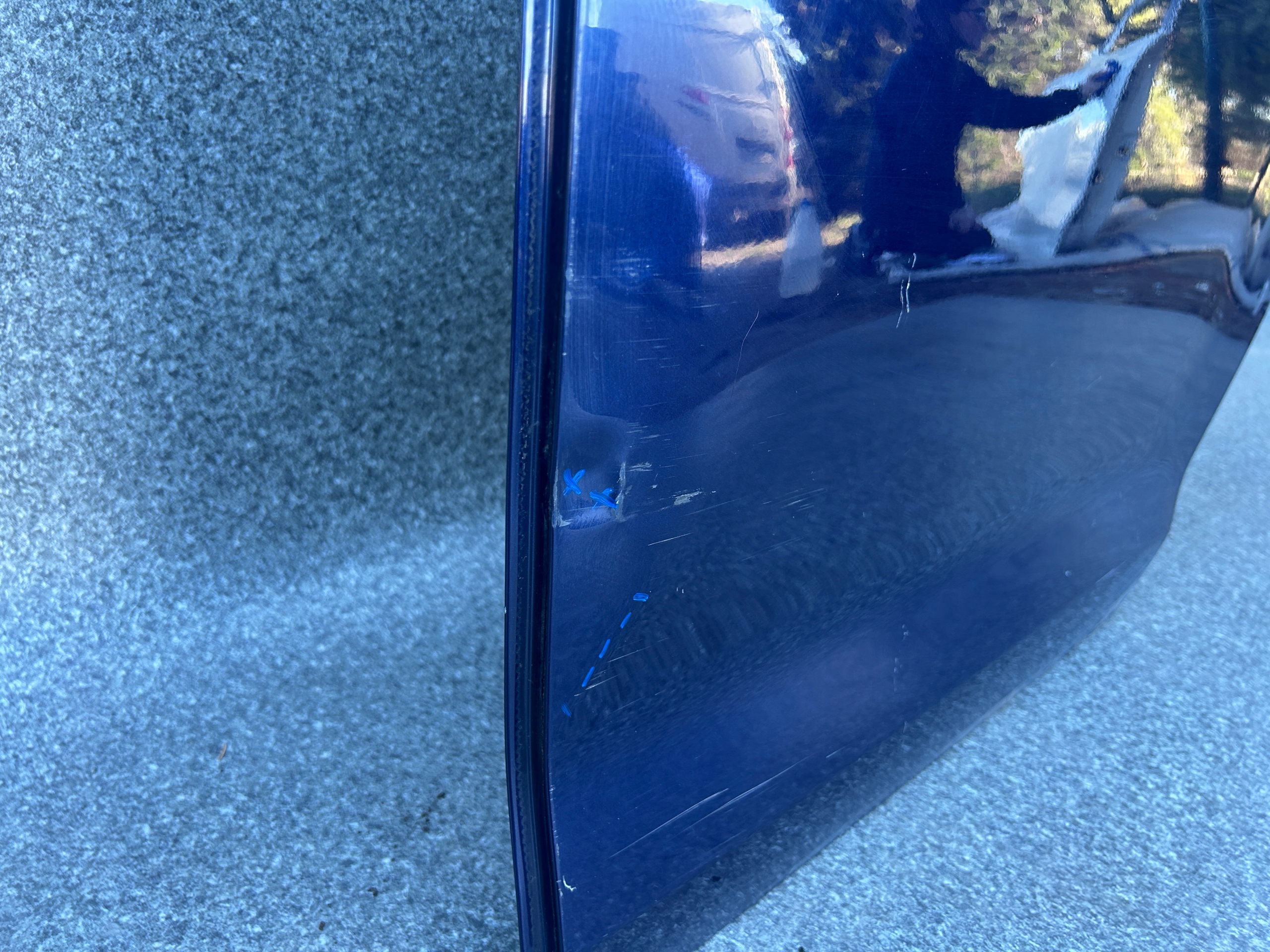 DRZWI LEWE TYLNE VW GOLF VII HB POZNAŃ Strona zabudowy tył - lewa