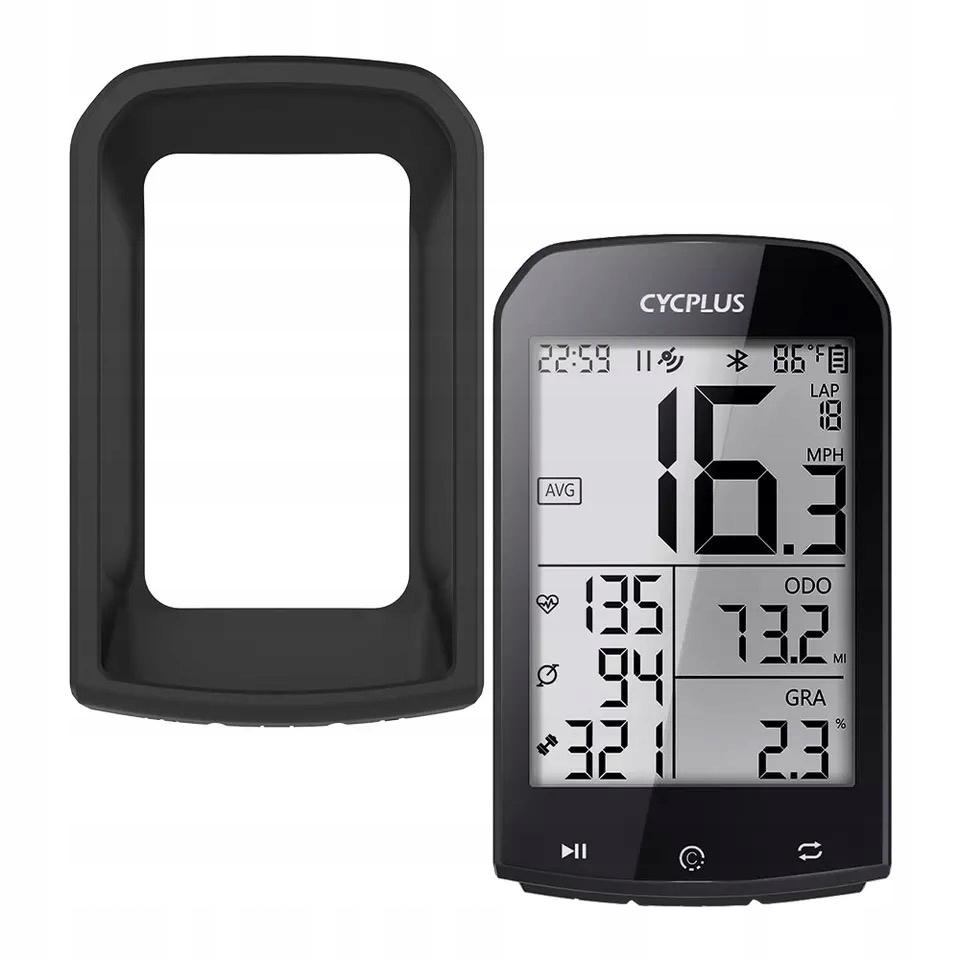 Komputer rowerowy Cycplus M1 Gps Bluetooth Ant+ wodoodporny aplikacja