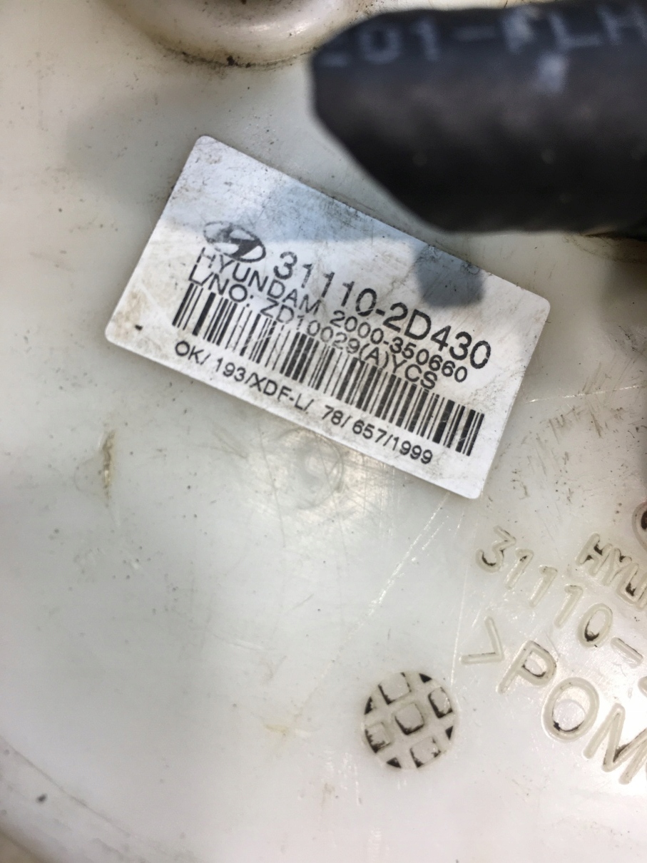 feed pump PLYWAK ELANTRA III 2.0 CRDI 31110-2D430