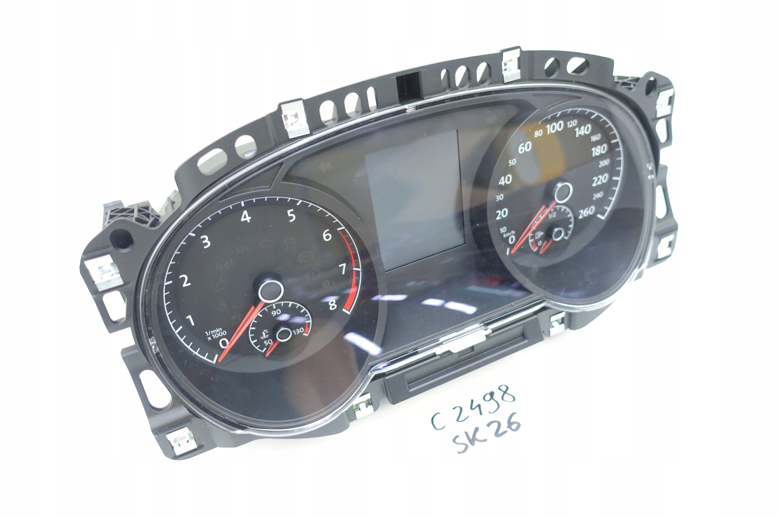 dials dials VW GOLF VII 7 5G 25666KM 5G1920740D