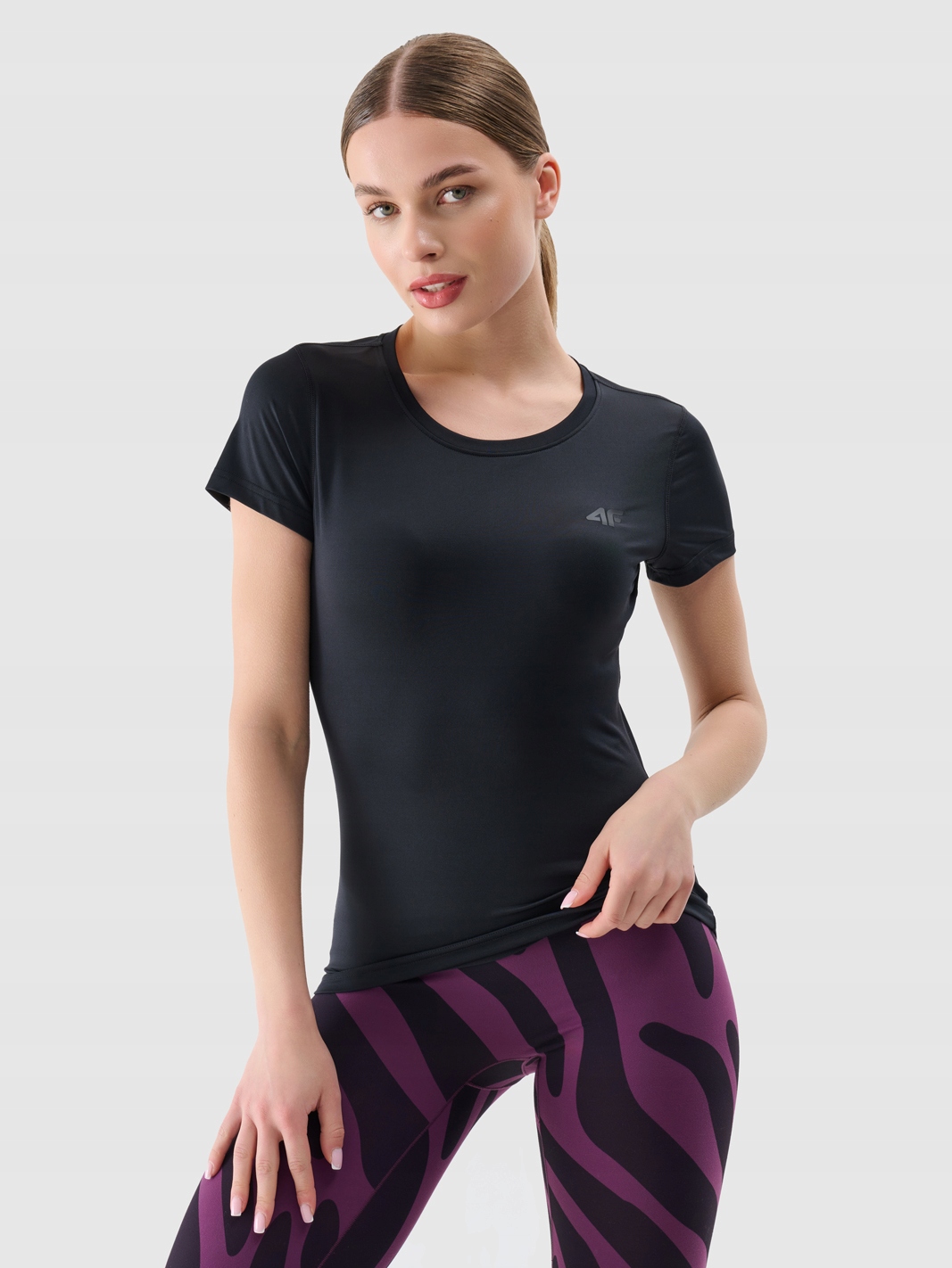 T-SHIRT DAMSKI 4F KOSZULKA TRENINGOWA SPORTOWA L TFTSF1235 SS25 EAN (GTIN) 5905700357087