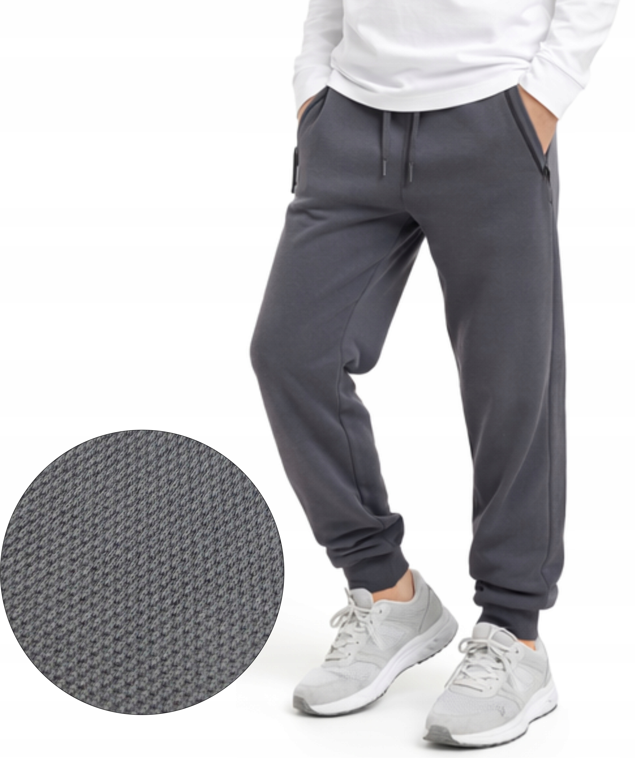 SPODNIE dresowe chłopięce DRESY JOGERY