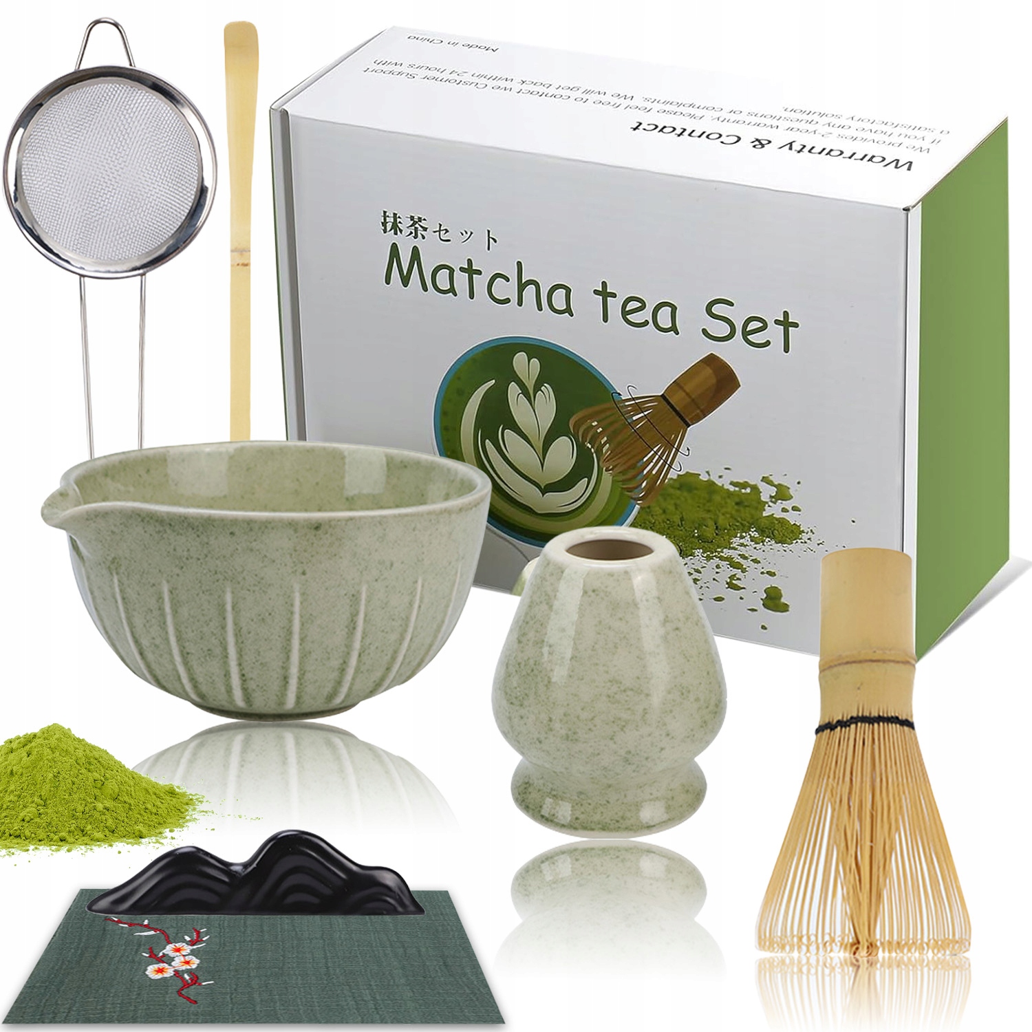 Sada Na Přípravu Čaje Matcha, Sada S Metličkou Matcha, S Víceúčelovou Šlehačkou
